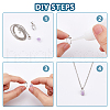 2Pcs 2 Colors Brass Rhinestone Claw Settings KK-HS0001-19-5