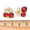 Alloy Rhinestone Pendants PALLOY-E775-22G-02-3