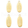Ion Plating(IP) 201 Stainless Steel Pendants STAS-N098-269LG-2