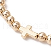 CCB Plastic Beads Stretch Bracelets BJEW-JB11605-02-3