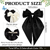 CRASPIRE Cloth Big Bowknot Hair Barrettes AJEW-CP0008-41B-02-2