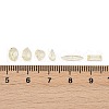 120Pcs 6 Styles Resin Rhinestone Cabochons MRMJ-XCP0001-67-3