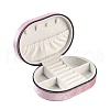 Italian Velvet Double Layers Jewelry Set Storage Zipper Boxes CON-G023-10A-3