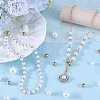 SUNNYCLUE 1676Pcs 9 Styles ABS Plastic Imitation Pearl with CCB Plastic Beads FIND-SC0010-16-4