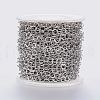 Tarnish Resistant Handmade 304 Stainless Steel Cable Chains STAS-G038-14P-2