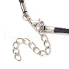 Seed Beads Loom Round Pendant Necklaces NJEW-MZ00060-5