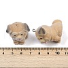 Flocky Resin Pendants FIND-A052-07F-3