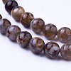 Natural Agate Bead Strands G-P289-02D-8mm-3
