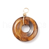 Natural Mixed Stone Pendants PALLOY-JF01548-2