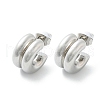 304 Stainless Steel Stud Earrings for Women EJEW-U051-03P-4