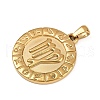 304 Stainless Steel Pendants STAS-C131-04G-11-2