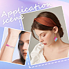 SUNNYCLUE 10 Strands Transparent Gradient Color Glass Beads Strands GLAA-SC0002-04F-5