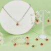 SUPERFINDINGS 10Pcs Brass Enamel Charms KK-FH0007-60-5