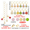 36Pcs Daisy DIY Knitting Tool Sets HJEW-NB00063-2