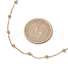 304 Stainless Steel Ball Cable Chain Necklaces NJEW-JN05166-01-3