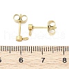 304 Stainless Steel Stud Earring Findings STAS-V003-10G-02-3