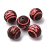 Tibetan Style dZi Beads TDZI-NH0001-D01-01A-1