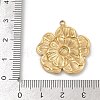 304 Stainless Steel Pendants STAS-C121-44E-G-3