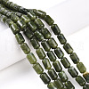 Natural Chinese Jade Beads Strands G-N346-01B-11-1