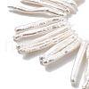 Natural Baroque Keshi Pearl Beads Strands PEAR-P064-02F-06C-4