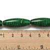 Synthetic Malachite Beads Strands G-B071-D01-01-4