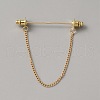 Alloy Hanging Chains Shirt Collar Pins JEWB-WH0026-32LG-1