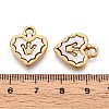 304 Stainless Steel Pave Natural White Shell Crown Heart Pendants STAS-N110-22A-G-3