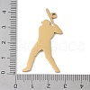 304 Stainless Steel Pendants STAS-B062-01B-G-3