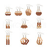 Fashewelry DIY Dangle Earring Making Kits DIY-FW0001-04P-9