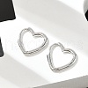 Brass Huggie Hoop Earrings EJEW-C502-09P-3