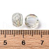 Electroplate Glass Beads EGLA-U003-01A-HR02-3