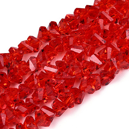Transparent Glass Beads Strands GLAA-N018-4mm-06-1