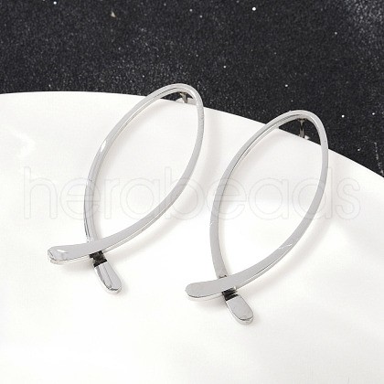 304 Stainless Steel Stud Earrings EJEW-Z089-10P-1