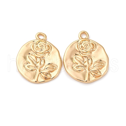 Brass Pendants KK-Z112-22G-02-1