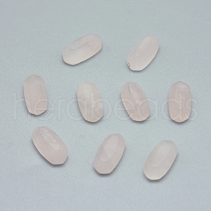 Natural Rose Quartz Cabochons G-L533-42-1