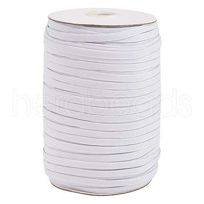 1/2 inch Flat Braided Elastic Rope Cord EC-R030-12mm-01-1