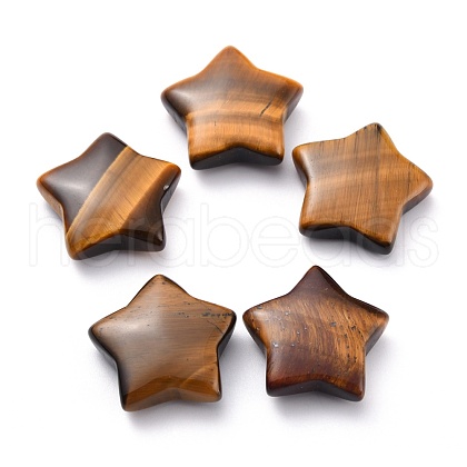 Natural Tiger Eye Beads G-O196-02A-1