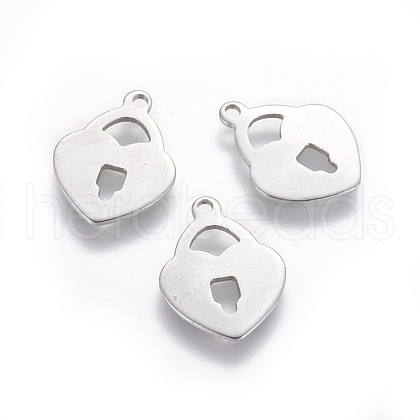 Tarnish Resistant 201 Stainless Steel Pendants STAS-L232-023P-1