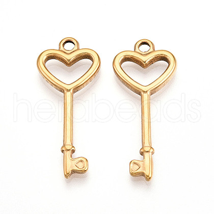 304 Stainless Steel Pendants STAS-N109-109G-1