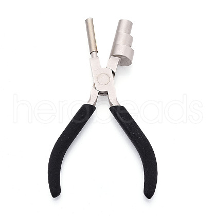 65# Steel Concave and Round Nose Pliers with Non-Slip Comfort Grip Handles TOOL-N008-03-1