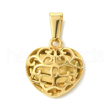 PVD Vacuum Plating 304 Stainless Steel Pendants STAS-L275-06G-01-1