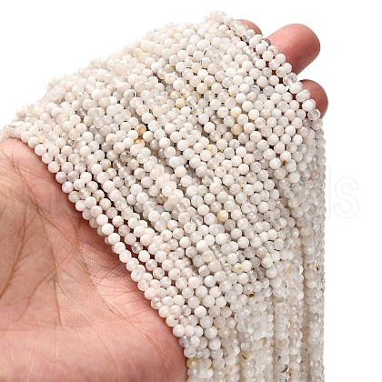 Natural Rainbow Moonstone Beads Strands G-RM2025-31-3mm-1
