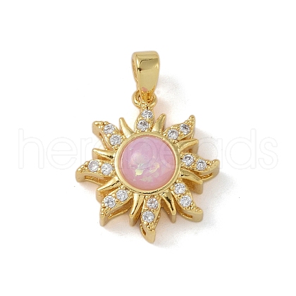 Rack Plating Brass Pendant KK-H476-11G-02-1