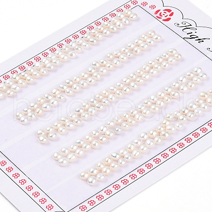 Grade 3A Natural Cultured Freshwater Pearl Beads PEAR-N018-3A-3035A-1