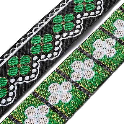 Ethnic Style Polyester Ribbon OCOR-WH0047-38C-1