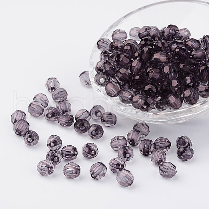 Transparent Acrylic Beads DB6mmC-46-1