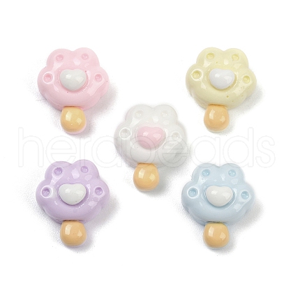 Opaque Resin Cabochons RESI-K043-06A-1