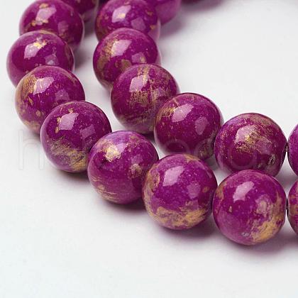 Natural Mashan Jade Beads Strands G-P232-01-B-4mm-1