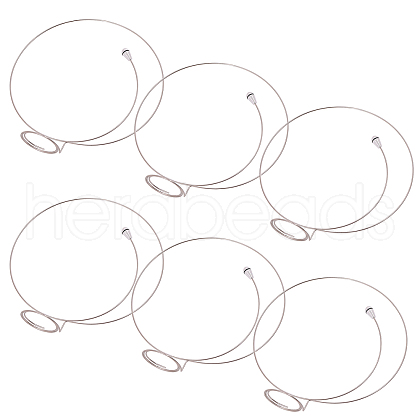 Steel Magnifying Glass Holder FIND-WH0148-195-1