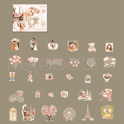 Label Paster Picture Stickers DIY-Q038-03C-1